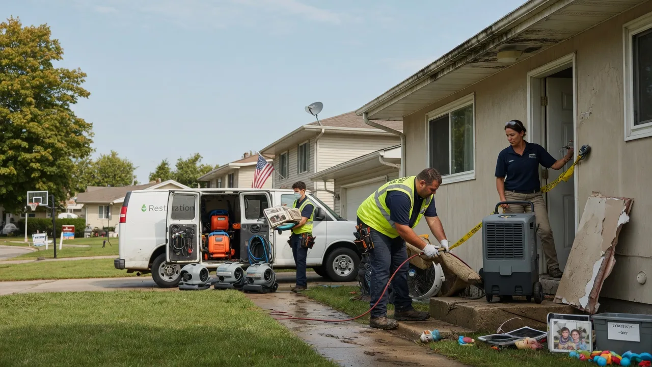 Water Damage Restoration in Lemont, IL near me